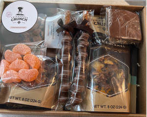 Crisscross Crunch Gift Box | Handcrafted Chocolate Snack Gift